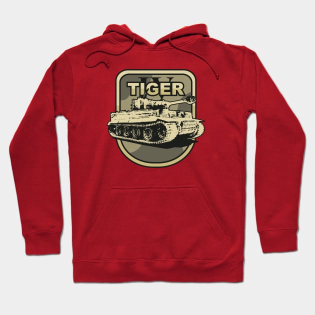 Tiger I Hoodie by TCP